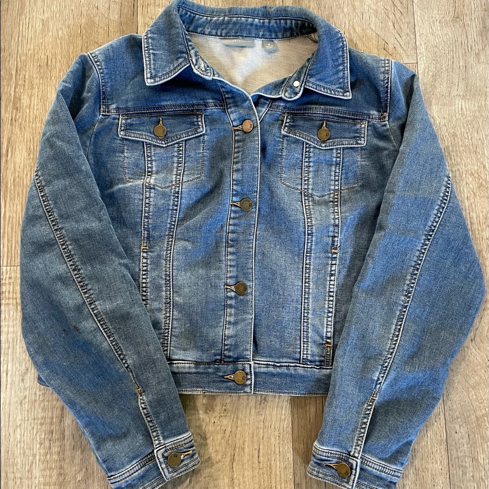 New York & Co Denim Jean Jacket Women’s Size M